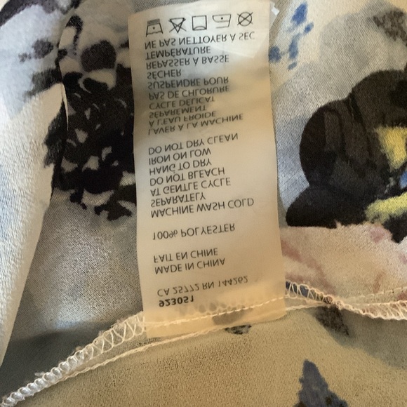 DEX top, size XS, multicolour print. - Picture 5 of 6